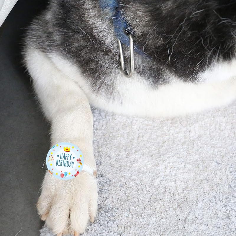 TheYayaCafe Dog Rakhi Rakshabandhan Gifts for Pets Paw Accessories, Happy Birthday Rakhi for Dog, Cat, Puppy, Fur Baby from Sister, Didi, Behan