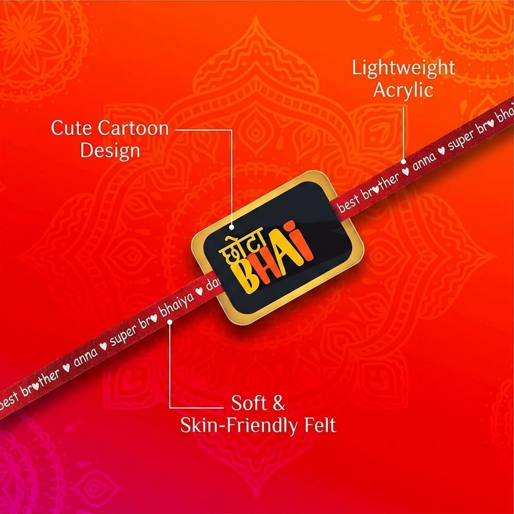 Chota Bhai Kids Rakhi for Little Brothers