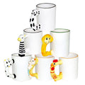 Custom Photo Animal Handle Mugs for Kids, Personalised