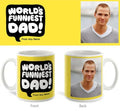 World's Funniest Dad Photo Coffee Mug - Personalised