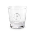 Personalised Monogram Engraved Shot Glass Set