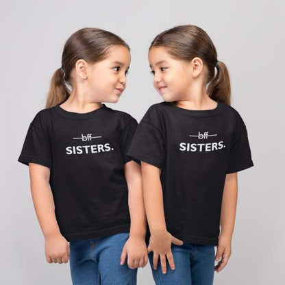 BFF Sister's Printed Cotton t-Shirt