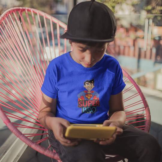 Super Bro Printed Cotton T-Shirt