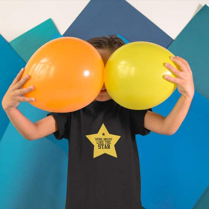 Shine Bright Like The Star Printed cotton T-Shirt