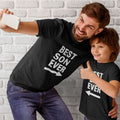 Best Dad Best Son Matching Father-Son T-Shirts