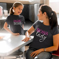 Boss Lady Mini Boss Mom and Daughter T-Shirts
