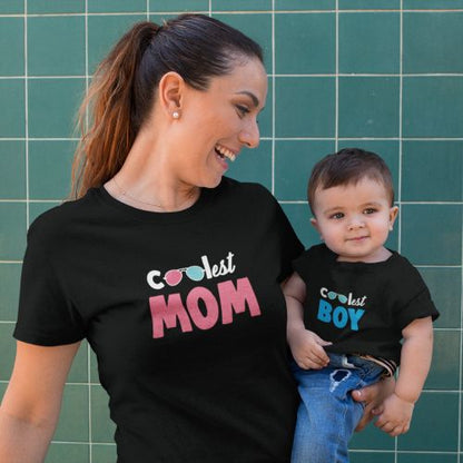 Coolest Dad Mom Children Family T-shirt