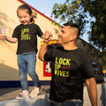 Lock Up Your Wives and Daughters Dad-Kid T-Shirts