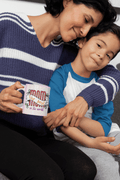 Colourful Best Mom in the World Personalised Coffee Mug