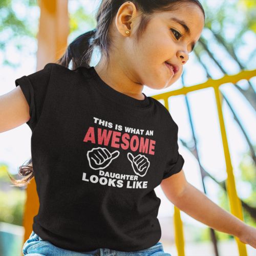 Awesome Family T-Shirts for Mom, Dad and Childs Set of 4