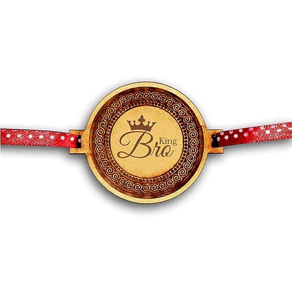 King Queen Bhaiya Bhabhi Rakhi Combo