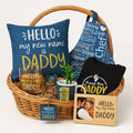 1st Father's Day Hamper - Set of 9 Personalised Gifts for Dad