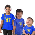 Big Brother Little Sister Cotton Sibling T-Shirt Set