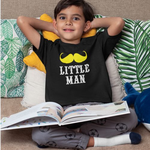 Big Man Little Man Tshirt for Father and Son