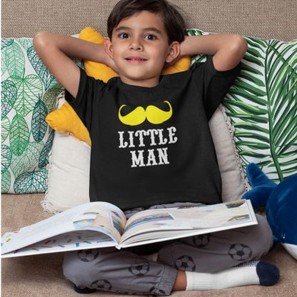 Big Man Little Man Tshirt for Father and Son