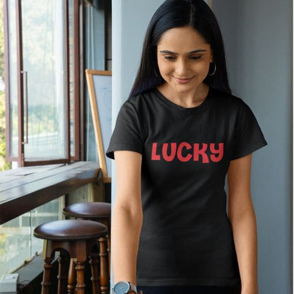 Family T-Shirts Moms Lucky Charm Combo for Mom and Kid