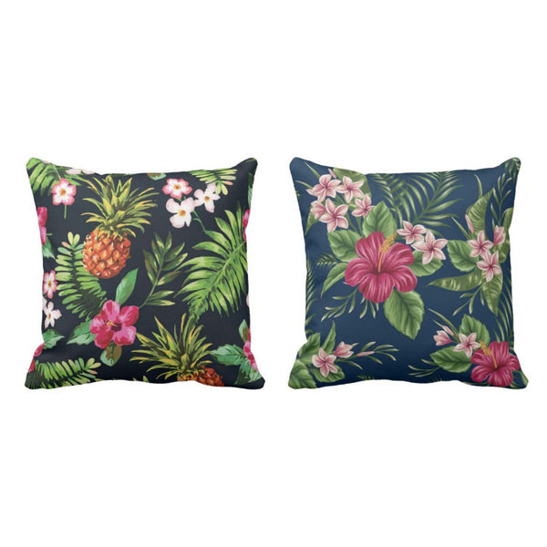 2-Green-Leafy-Floral-Cushion-Cover-Set-of-2-KH2925
