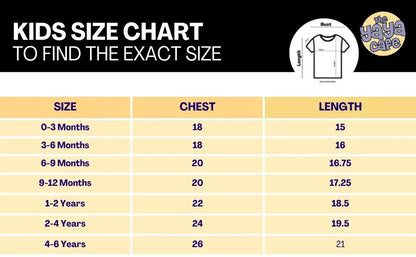 Kid Size chart