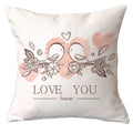Love You Forever Couple Cushion Covers Set of 2