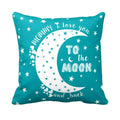 Mummy I Love You to the Moon and Back Cushion Cover