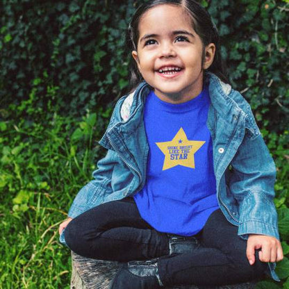 Shine Bright Like The Star Printed cotton T-Shirt