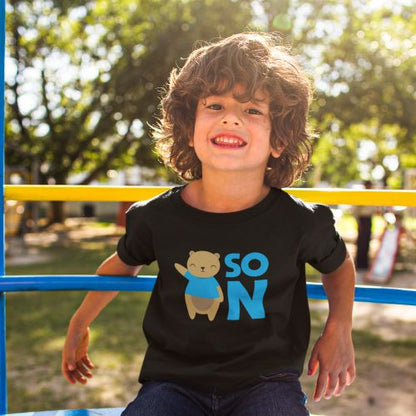 Bear Papa Bear Son t-shirt for Dad and Son