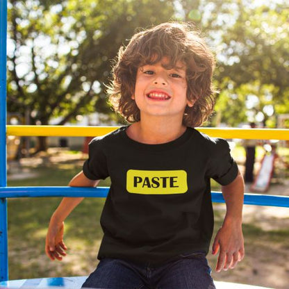 Copy and Paste Dad and Kid Family T-Shirt