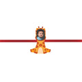 TheYaYaCafe Kids Personalized Photo Rakhi for Brother with Roli Tika, Raksha Bandhan Gift for Bhai, Cute Giraffe Design, Adjustable Fit for Boys and Girls, from Sister for Rakhi Festival