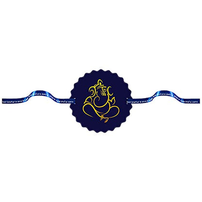 Lord Ganesha Designer Rakhi for Brothers