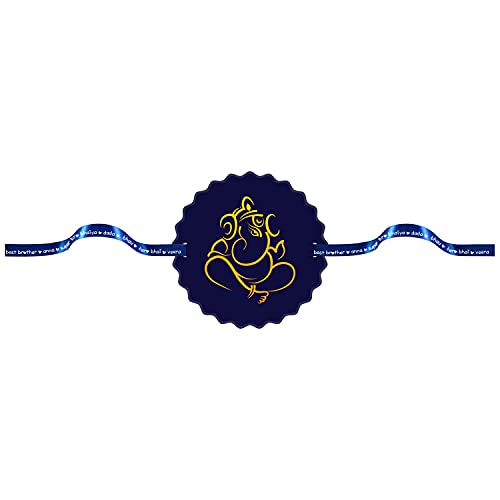 Lord Ganesha Designer Rakhi for Brothers