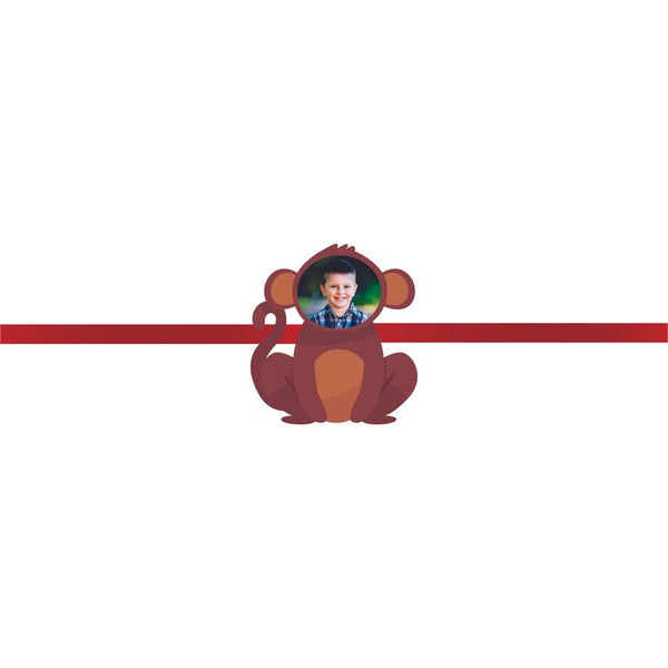 TheYaYaCafe Personalized Photo Rakhi for Brother with Roli Tika, Kids Raksha Bandhan Gift for Bhai, Birthday Gift for Brother