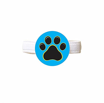 YaYa cafe The Pet Love Gifts Printed Cute Dog Band Paw Accessories