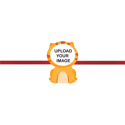 TheYaYaCafe Personalized Photo Rakhi for Brother with Roli Tika, Kids Raksha Bandhan Rakhi, Cute Design, Free Size