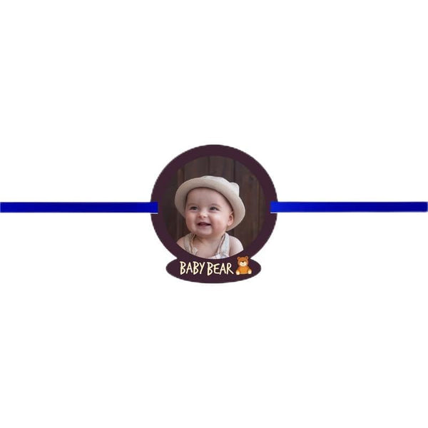 TheYaYaCafe Kids Personalized Rakhi with Photo Printed Raksha Bandhan Rakhi for Sister with Roli Tika, Baby Broo Design, Festival Gift for Sister from Brother