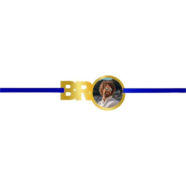 Personalised Bro Rakhi for Brothers - Custom Raksha Bandhan