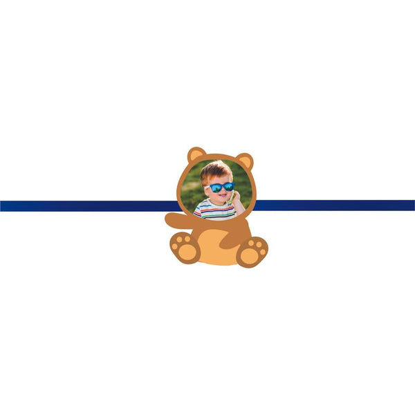 TheYaYaCafe Kids Personalized Photo Printed Rakhi for Brother with Roli Tika Raksha Bandhan Gift, Rakhi for Baby Boy and Girl from Sister, Multicolor Thread Bracelet