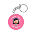 World's Best Big Sister Keychain Keyring - Personalised Gift