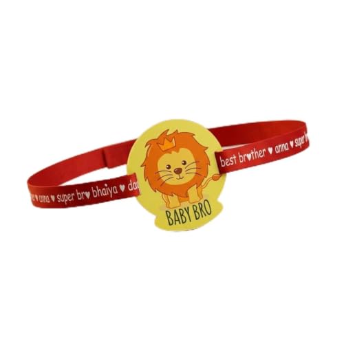 Lion Baby Bro Kids Rakhi for Little Brothers