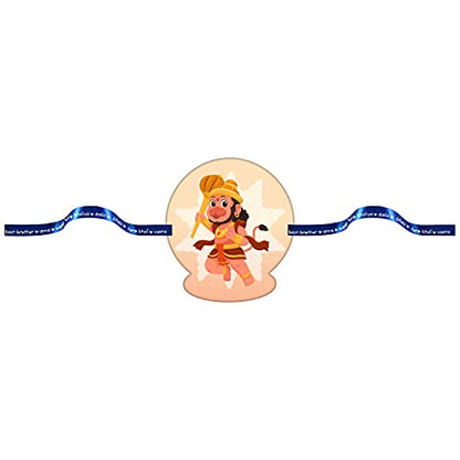Hanuman Kids Rakhi for Little Brothers