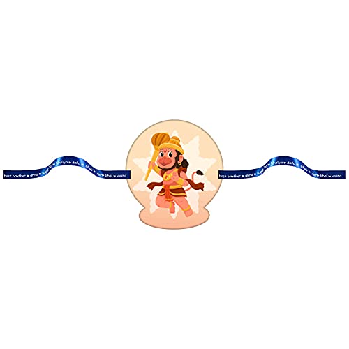 Hanuman Kids Rakhi for Little Brothers
