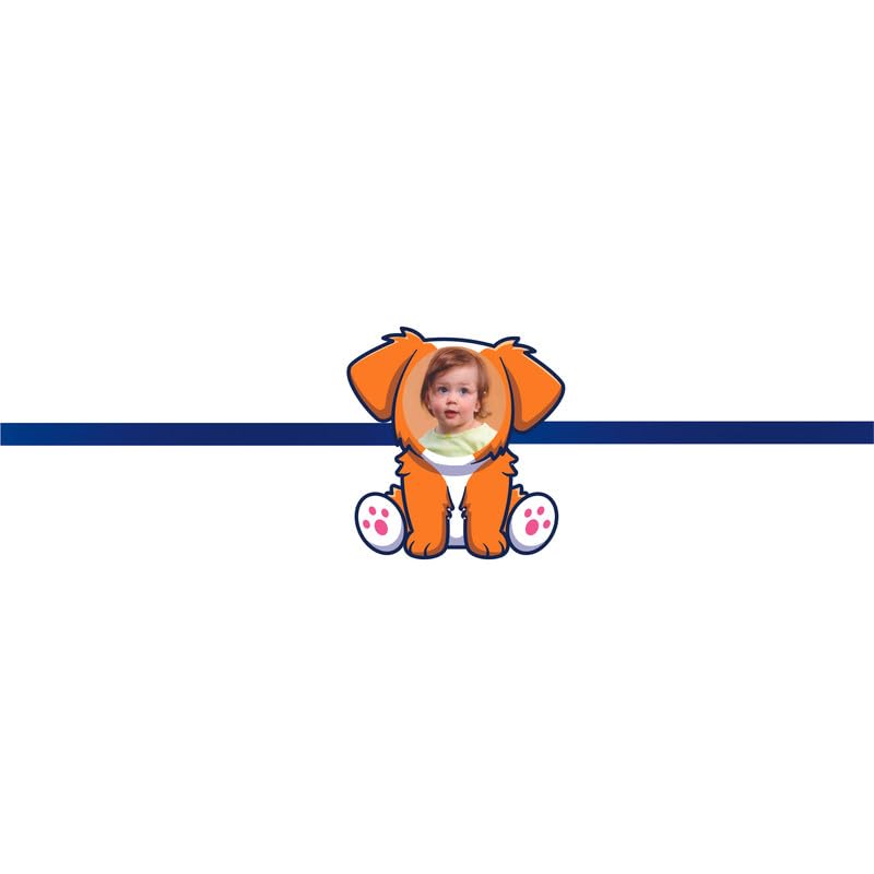 TheYaYaCafe Kids Personalized Photo Rakhi with Roli Tika for Brother, Raksha Bandhan Gift for Bhai from Sister, Cute Kid-Friendly Design, Adjustable Bracelet Style