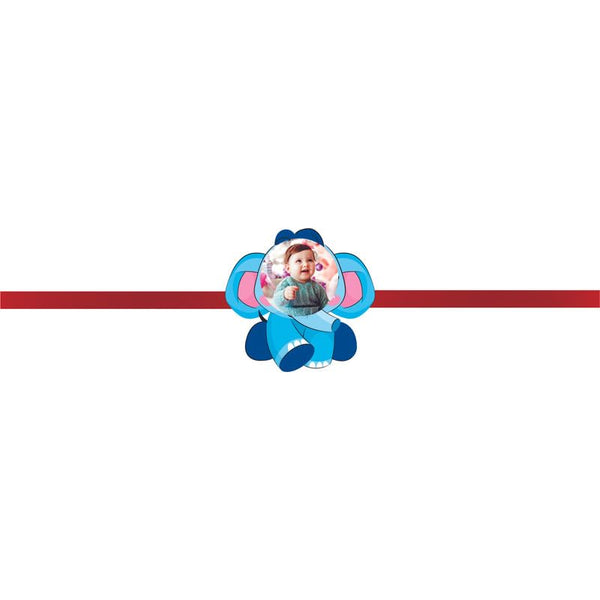 TheYaYaCafe Kids Personalized Photo Printed Raksha Bandhan Rakhi for Brother with Roli Tika_Design__8