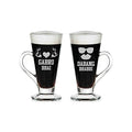 YaYa cafe Rakhi Gifts for Bhaiya Bhabhi Couple Tea Mugs/Cups Set - Gabru Bhai Dabang Bhabhi with Rakhi