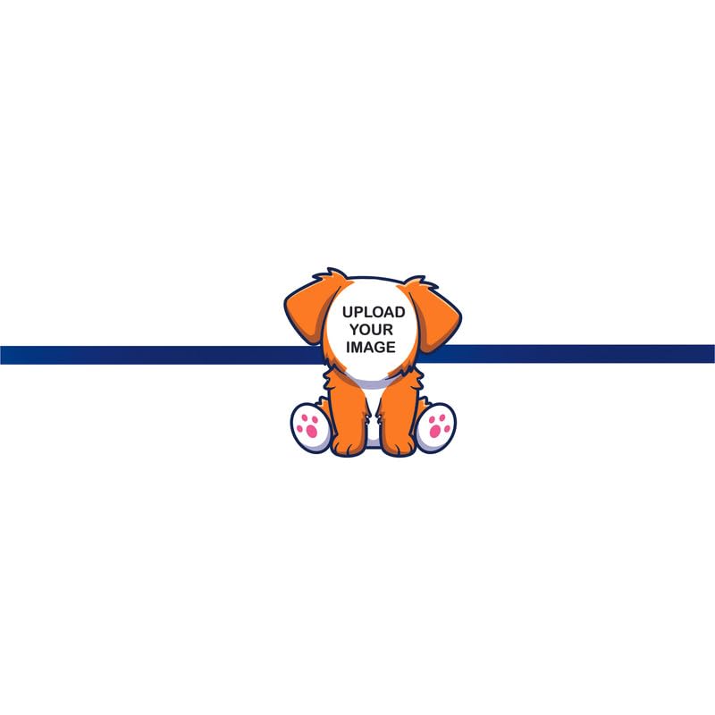 TheYaYaCafe Kids Personalized Photo Rakhi with Roli Tika for Brother, Raksha Bandhan Gift for Bhai from Sister, Cute Kid-Friendly Design, Adjustable Bracelet Style
