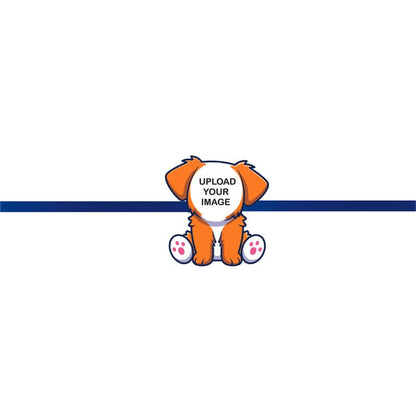 TheYaYaCafe Kids Personalized Photo Rakhi with Roli Tika for Brother, Raksha Bandhan Gift for Bhai from Sister, Cute Kid-Friendly Design, Adjustable Bracelet Style