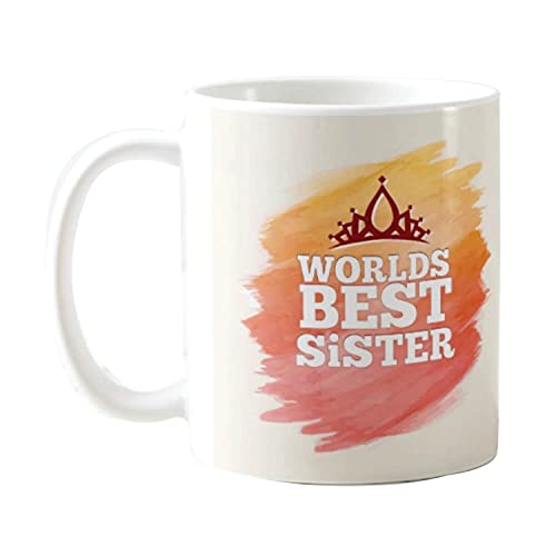 World's Best Sis Coffee Mug - Personalised Sister Gift