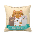 World's Best Cat Mom Cushion Cover - Gift for Cat Lovers
