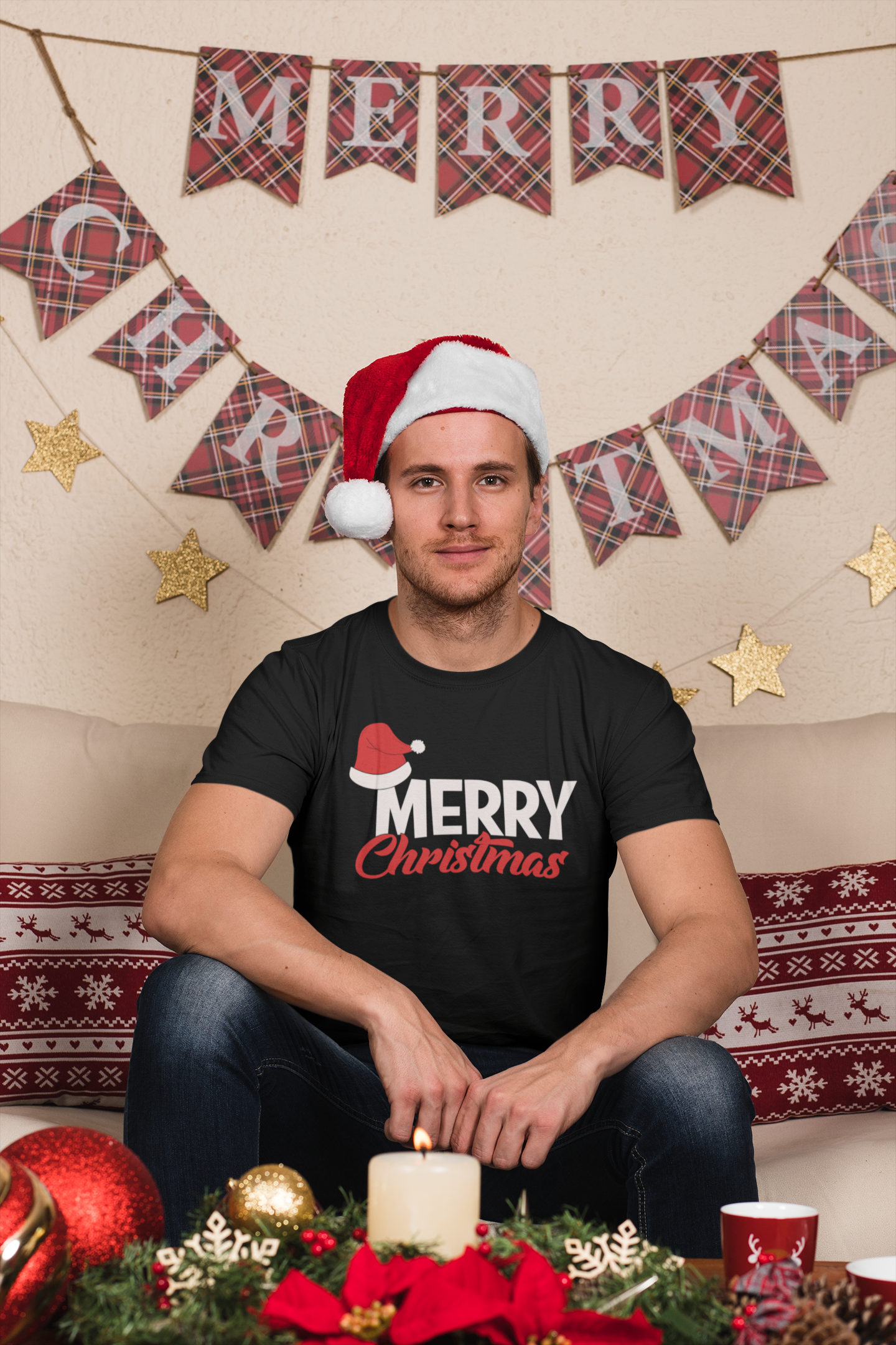 Santa Cap Merry Christmas