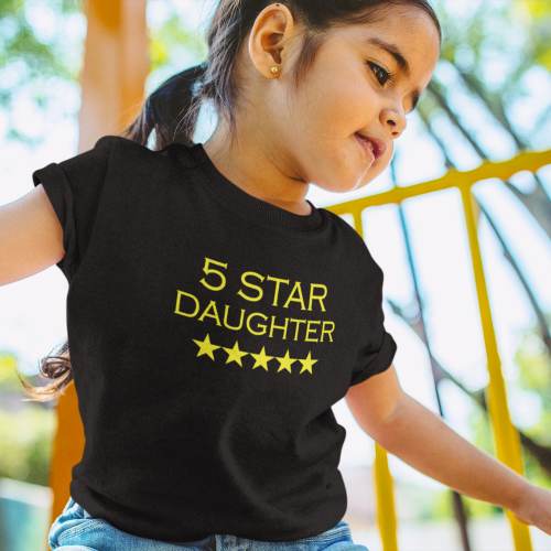 5 Star Mom ,son and Daughter Family T-Shirt