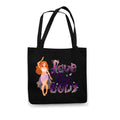 Cotton Black Tote Bag - Lightweight Multipurpose Shopper